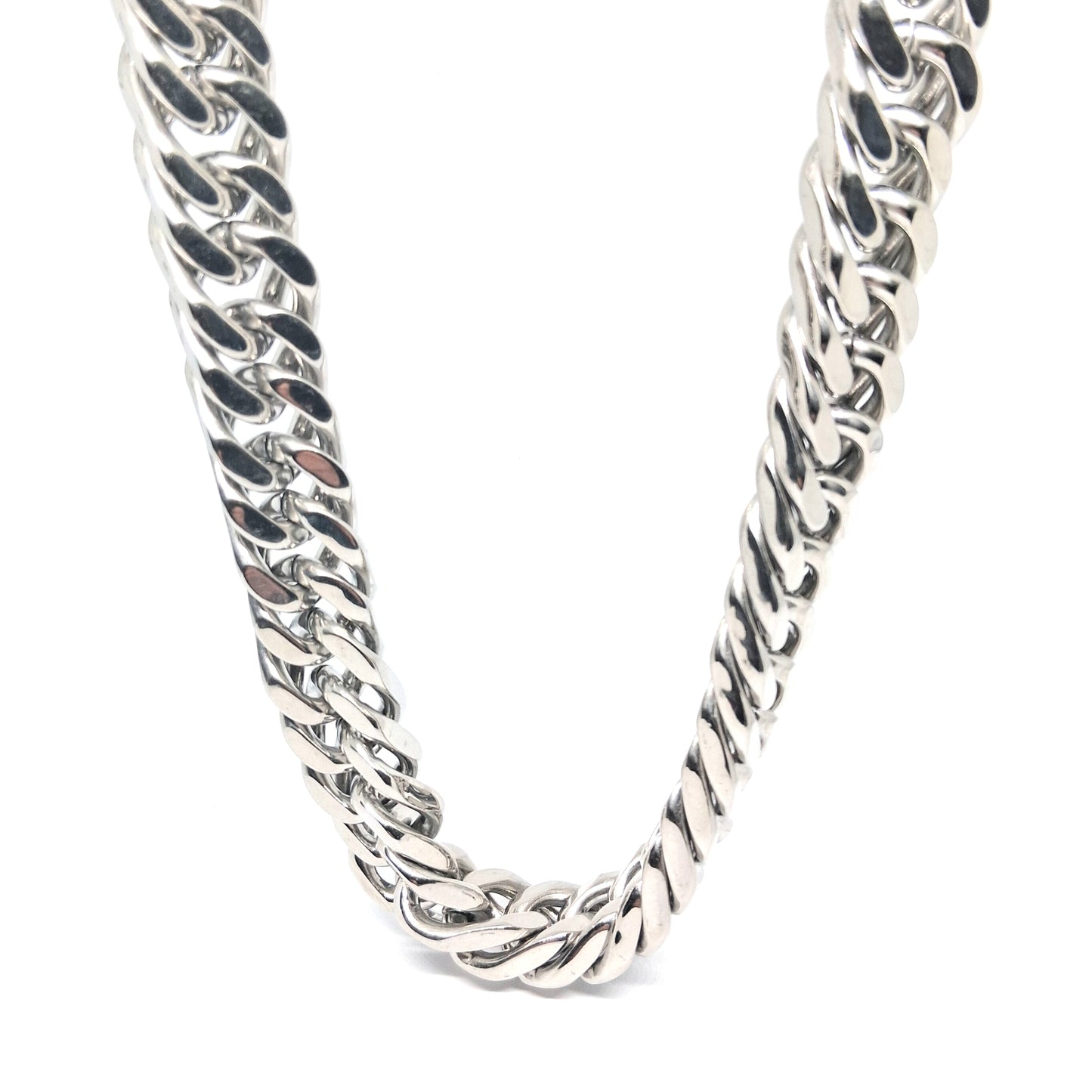 Мъжки стоманен ланец Cuban link