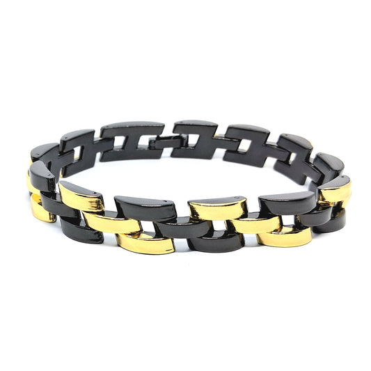 Двуцветна мъжка гривна