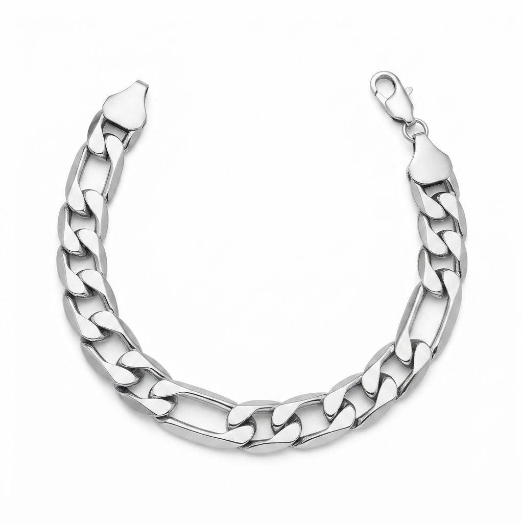 мъжка стоманена ривна картие stainless steel