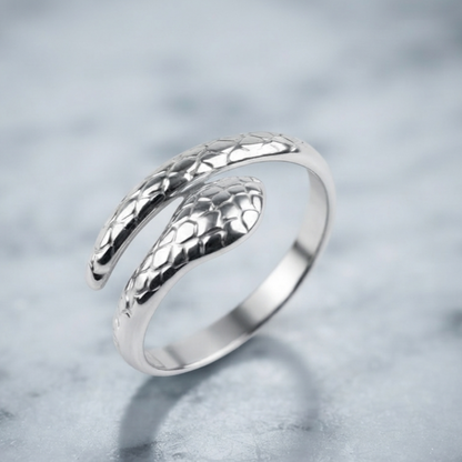 Пръстен stainless steel Змия